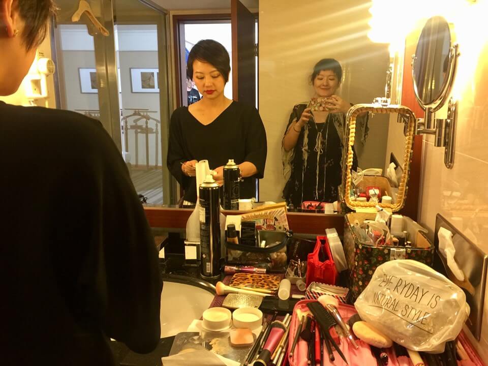 新秘工作的場地配置