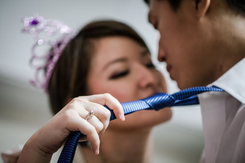 【自主婚紗】自己挑的求婚戒，最好:D