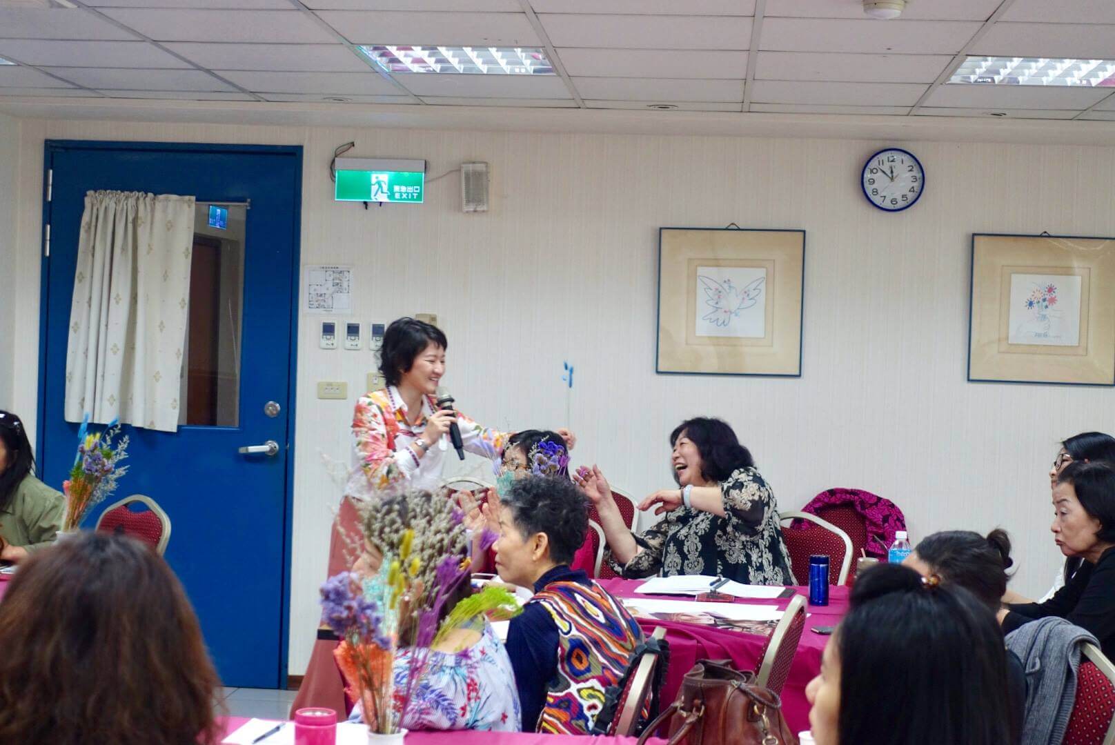 【教育訓練/講座研習】花綻放